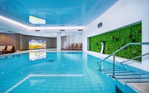 Kuren in Tschechien: Hallenschwimmbad im Hotel Reitenberger in Marienbad Marianske Lazne