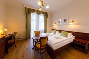 Kuren in Tschechien: Wohnbeispiel im Parkhotel Richmond in Karlsbad Karlovy Vary