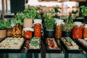 Kuren in Polen: Bufett im Saltic Resort & SPA Gribow Grzybowo
