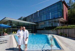 Kuren in Deutschland: Außenbecken vom Bad Brambach - Santé Royal Resort in Bad Brambach