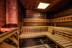 Kuren Tschechien: Sauna des Spa Hotel Schlosspark Karlsbad Karlovy Vary Tschechien