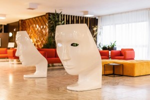 Kuren in Polen: Lobby im Hotel Solny Resort & SPA in Kolberg Kolobrzeg