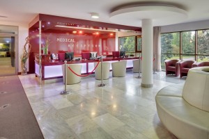 Kuren Slowakei: © Piestany, Ensana Health Spa Hotels - Rezeption des Ensana Splendid Health Spa Hotel Piestany Pistyan