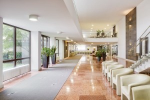 Kuren Slowakei: © Piestany, Ensana Health Spa Hotels - Wartebereich des Ensana Splendid Health Spa Hotel Piestany Pistyan