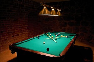 © St. Bruno - Kuren Polen: Billard im St. Bruno Lötzen Gizycko Masuren