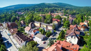 Kuren in Polen: Ortsansicht von Bad Flinsberg Swieradow Zdroj