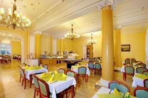 Kuren Tschechien: © ENSANA HOTELS MARIANSKE LAZNE Restaurant im Ensana Spa Hotel Svoboda Marienbad Marianske Lazne Tschechien