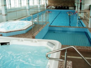 Kuren in Polen: Whirlpool im Rehabilitations- und Erholungshaus Syrena in Mielno