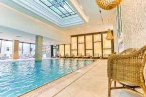 Kuren Slowakei: © Piestany, Ensana Health Spa Hotels - Innenpool des Ensana Thermia Palace Health Spa Hotel Piestany Pistyan