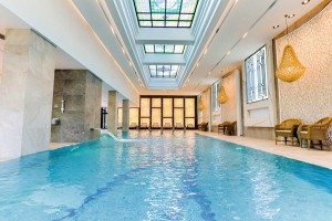 Kuren Slowakei: © Piestany, Ensana Health Spa Hotels - Hallenbad im Ensana Thermia Palace Health Spa Hotel Piestany Pistyan