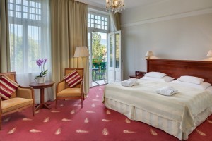 Kuren Slowakei: © Piestany, Ensana Health Spa Hotels - Beispiel Doppelzimmer Suite im Ensana Thermia Palace Health Spa Hotel