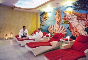 Kuren in Polen: Wellnessbereich des Kurhotel Trofana Sun & Sea in Misdroy Ostsee