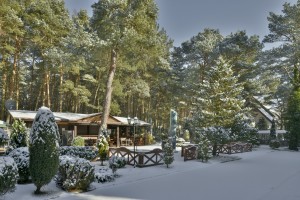 Kuren in Polen: Winterimpression im Kur- und Erholungszentrum Venus Treptower Deep Mrzezyno