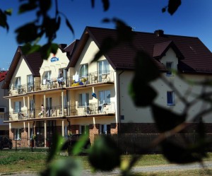Kuren in Polen: Außenansicht des Kurhotel Victoria SPA in Kolberg Kolobrzeg