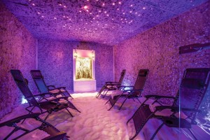 Kuren in Polen: Salzgrotte in der Villa Bravo Misdroy Miedzyzdroje