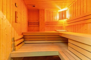 Kuren in Polen: Sauna vom Hotel Wydma Resort & Spa Mrzezyno Treptower Deep