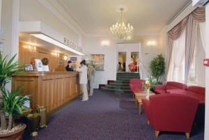Kuren Tschechien: Rezeption des OREA Hotel Palace Zvon Marienbad © OREA HOTELS s.r.o.