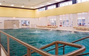 Kuren in Tschechien: Hallenbad vom Hotel Grand in Moorbad Anna Lázně Bělohrad