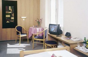 Kuren in Tschechien: Weiteres Zimmerbeispiel Doppelzimmer im Hotel Anna Maria in Moorbad Anna Lázně Bělohrad