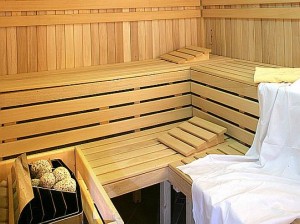 Kuren in Tschechien: Sauna des Hotel Continental in Marienbad