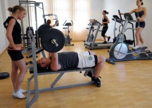 Kuren in Ungarn: Fitnessraum im Thermal- und Heilbad Zalakaros - Hunguest Hotel Freya in Zalakaros