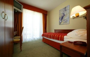 Kuren in Polen: Ansicht Einzelzimmer im Hotel Gold in Swinemünde Swinoujscie Ostsee