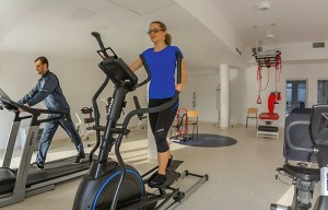 Kuren Polen: Fitness im Hotel Grand Lubicz in Ustka Stolpmünde