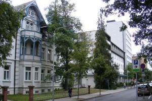 Kuren in Deutschland: Blick auf das Gesundheitszentrum Helenenquelle in Bad Wildungen