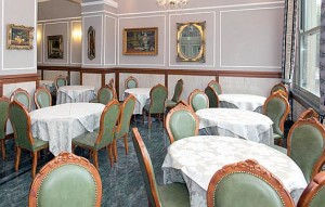 Kuren in Polen: Restaurant im Kurhaus Irys Swinemünde Swinoujscie Ostsee