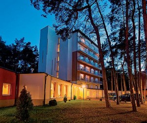 Kuren in Polen: Abendansicht vom Kur- und Erholungszentrum Millennium in Heidebrink