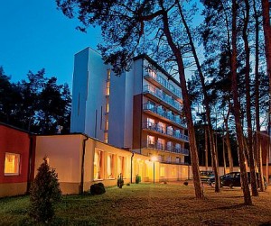 Kuren in Polen: Abendansicht vom Kur- und Erholungszentrum Millennium in Heidebrink