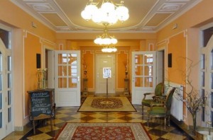 Kuren Tschechien: Einpfangsberech der Residence Hotel Romanza in Marienbad Marianske Lázne