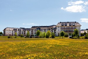 Kuren in Ungarn: Blick auf das Greenfield Golf & Spa im Heilbad Bük