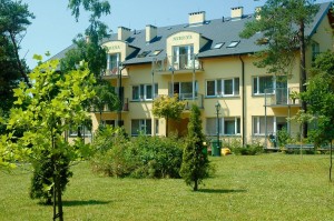 Kuren in Polen: Ansicht des Rehabilitations- und Erholungshaus Syrena in Mielno