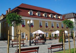 Kuren Polen: Außenansicht vom Hotel Caspar in Bad Warmbrunn Cieplice Zdrój