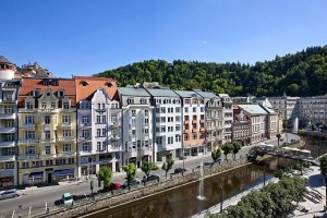 Kuren in Tschechien: Blick auf das SPA Hotel Dvorak in Karlsbad Karlovy Vary
